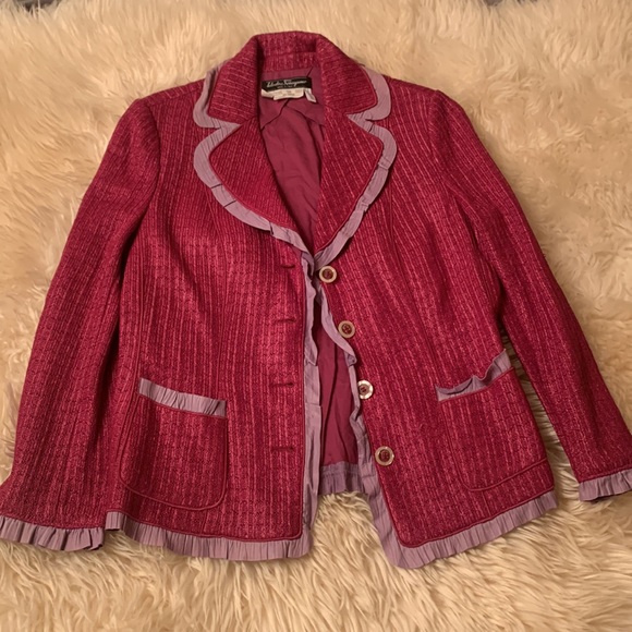 Vintage Salvatore Ferragamo Skirt Suit, Italy - Picture 3 of 16